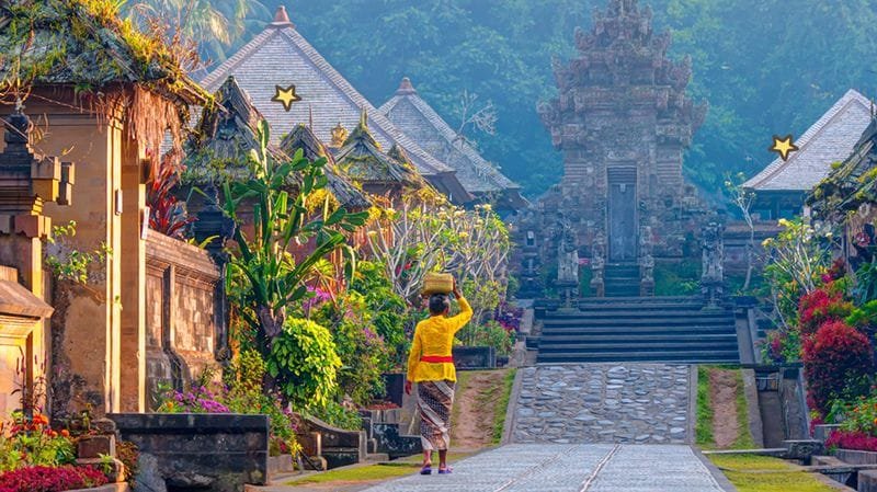 15 Tempat Wisata Di Bali Terpopuler dan Terbaru 14 Desa penglipuran bali 1